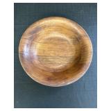12.25" Wooden Bowl