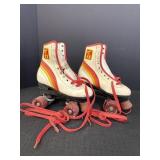 Vtg pair of Hang Ten roller skates, size unknown,