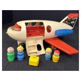 Fisher Price airplane, broken tail pieces