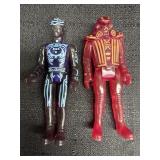 Tomy Tron Auction Figurines - Purple & Red Warrior