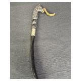 11in horse head shoe horn, made in Hong Kong