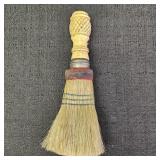 Antique Clothes Brush w/ Ivory Carved Handle