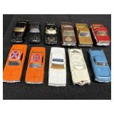 (11) Ertl Die-Cast Cars - 1980s era, Dukes of
