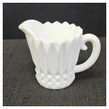 Vintage Indiana Glass Milk Glass Creamer