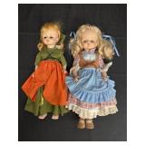 2 Madame Alexander Cinderella & Goldilocks Dolls
