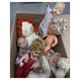 Misc baby dolls & baby doll parts