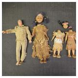 Vintage Native American Dolls