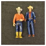 1974 Fisher-Price & ERTL Wrangler Western Figures