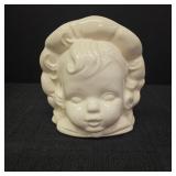 VTG Shawnee USA # 62 Little Girl Head Planter
