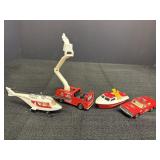 Matchbox Los Angeles Fire Truck, Chief Car,