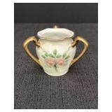 R S Germany 3 Handled Floral Toothpick Holder