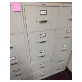 Hon 5 drawer legal filing cabinet