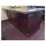 Darran Solid Wood Mahogany Office Desk