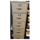 Hon 5 Drawer Filing Cabinet