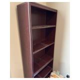 5 shelf Mahoney Book Case