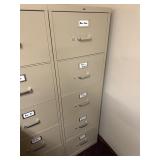 Hon 5 drawer legal filing cabinet