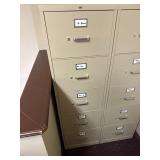 Hon 5 drawer legal filing cabinet