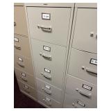 Hon 5 drawer legal filing cabinet