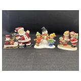 3 Christmas Campbellï¿½s figurines, tallest is 4in.,