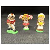 3 - 1985 Campbellï¿½s Soup Kids PVC Figures 2.5in.,