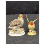 Porcelain Bird Figurine