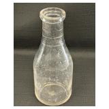 Borden Wieland Dairy Glass Quart Milk Bottle
