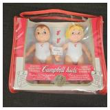 1995 Campbell Kids Collector Dolls in Case