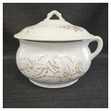 Antique Ceramic Chamber Pot w/ Florals