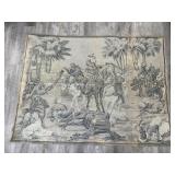 Middle Eastern War Scene Tapestry