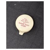 Burger Dairy Stores advertising milk bottle lid
