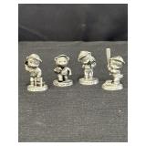 Avon Fine Pewter Achievement Bears