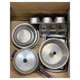 Variety of Metal Baking Tins
