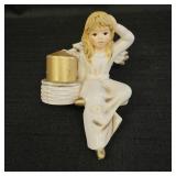 Goebel Shelf Sitter Angel Candle Holder