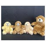 Russ Charmin bear plush toys Amy, Bill, & Dillon