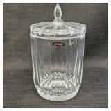 24% Lead Crystal Lidded Jar/ Canister