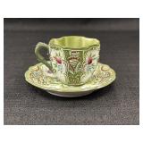 Japan Hand Painted Tea Cup & Saucer