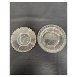 Glass Alphabet Clock Plate & Alphabet Bowl