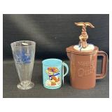 Nestle Quik Mixer Pitcher, Sundae Cup, & Mug