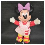 1980s Mattel Disney Minnie Mouse 15in Plush Doll