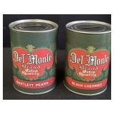 Del Monte tin can coin banks