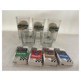 Indianapolis Motor Speedway Glasses & NASCAR