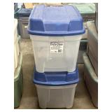 Cornerstone Dura-clear 25 gallon storage tote /