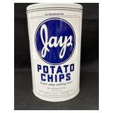 Joys Potato Chips Ltd. Ed. Tin, lid stuck tight,