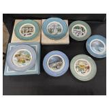 Avon 1973-80 Christmas Plates