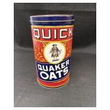 1990 Limited Edition Quick Quaker Oats adv. tin,