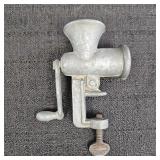 Vintage Miniature Metal Meat Grinder