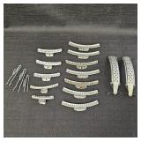 Vintage Aluminum Hair Wave Clips: Mervin, Goody,