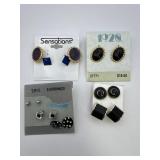Variety Pairs of Pierced Earrings