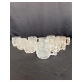 McDonalds The Flintstones Rocky Road Glass Mugs