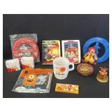 Variety of McDonaldï¿½s happy meal toys including